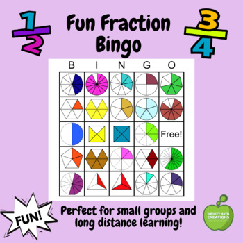 fraction bingo game board
