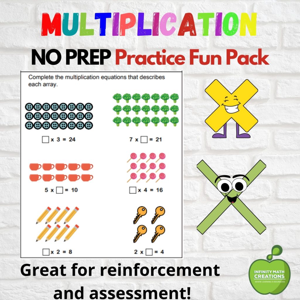 multiplication fun pack