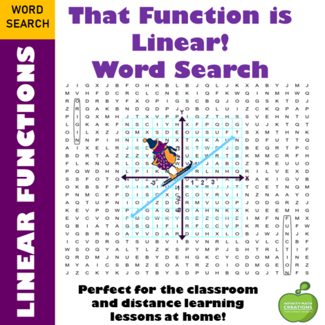 linear function word search