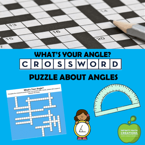 crossword puzzle about angles