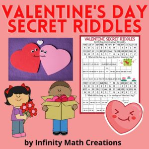 Valentine' Day math riddles